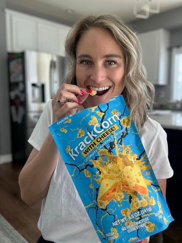 KrackCorn Popcorn With Cheese 8.5-Oz 