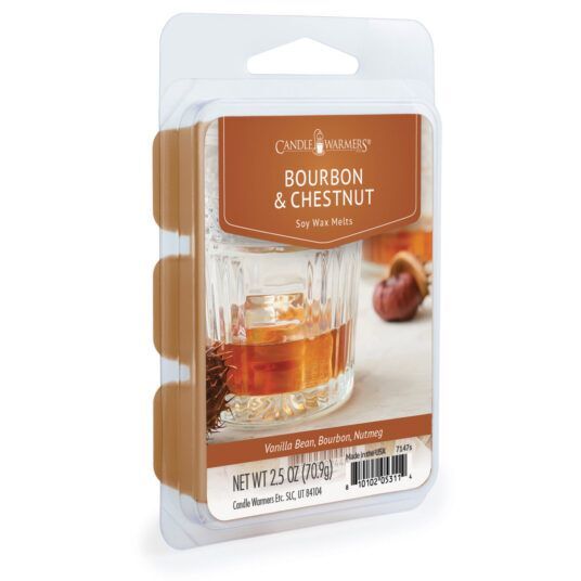 Candle Warmers Bourbon & Chestnut Classic Wax Melts, 2.5-Oz