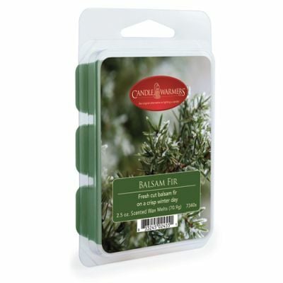 Candle Warmers Balsam Fir Classic Wax Melts, 2.5-Oz