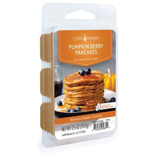 Candle Warmers Pumpkin Berry Pancakes Classic Wax Melts, 2.5-Oz
