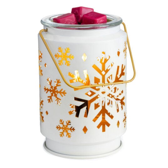 Candle Warmers Snowflake Illumination Fragrance Warmer