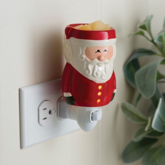 Candle Warmers Santa Claus Pluggable Fragrance Warmer