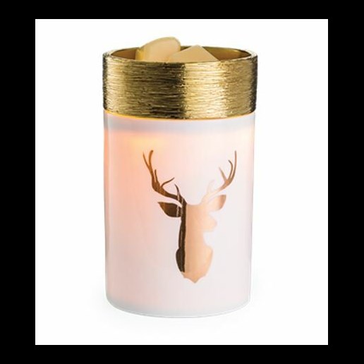 Candle Warmers Golden Stag Illumination Fragrance Warmer