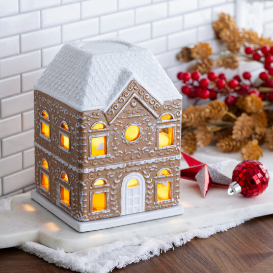 Candle Warmers Gingerbread House Canopy Fragrance Warmer