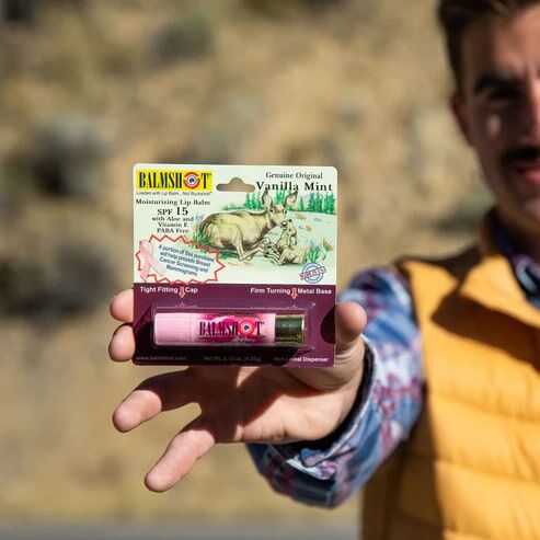 Balmshot Pink Camo Vanilla Mint Lip Balm