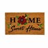 Evergreen Home Sweet Home Hummingbirds Coir Mat - Brown