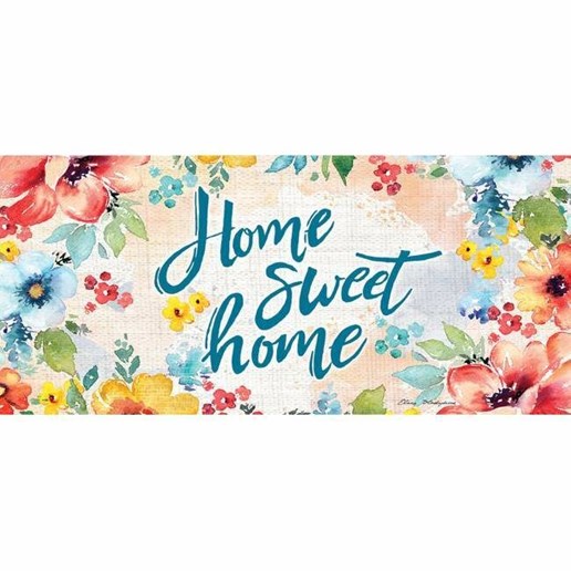 Evergreen Home Sweet Home Floral Sassafras Switch Mat
