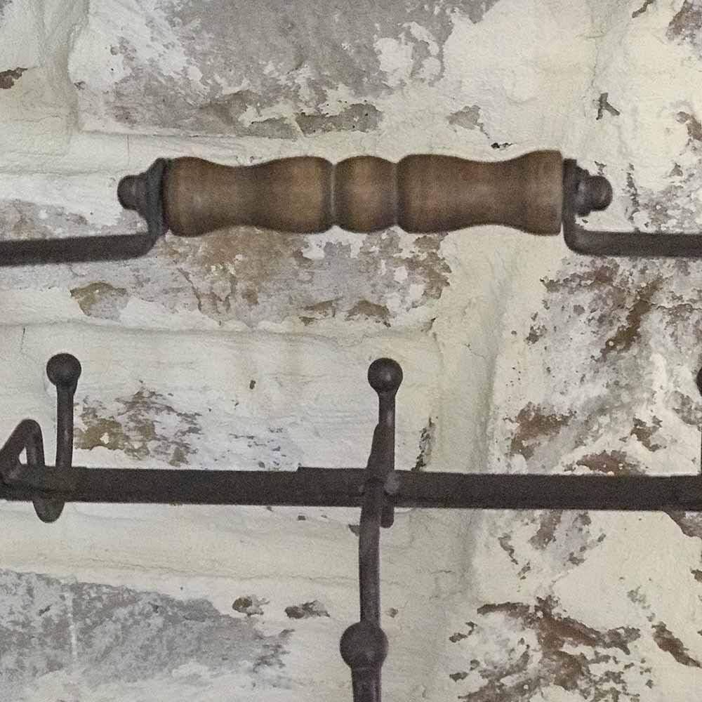 Park Hill Collection Rustic Metal Kitchen Counter Caddy, 17-In