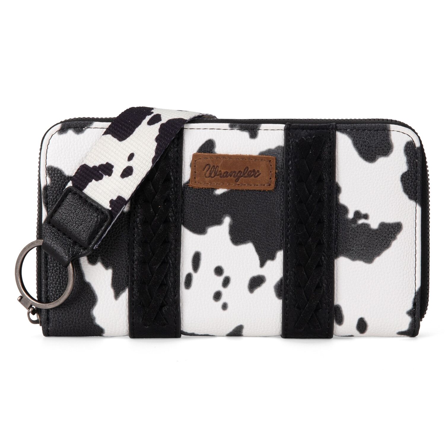 Wrangler Cowprint Wristlet Wallet