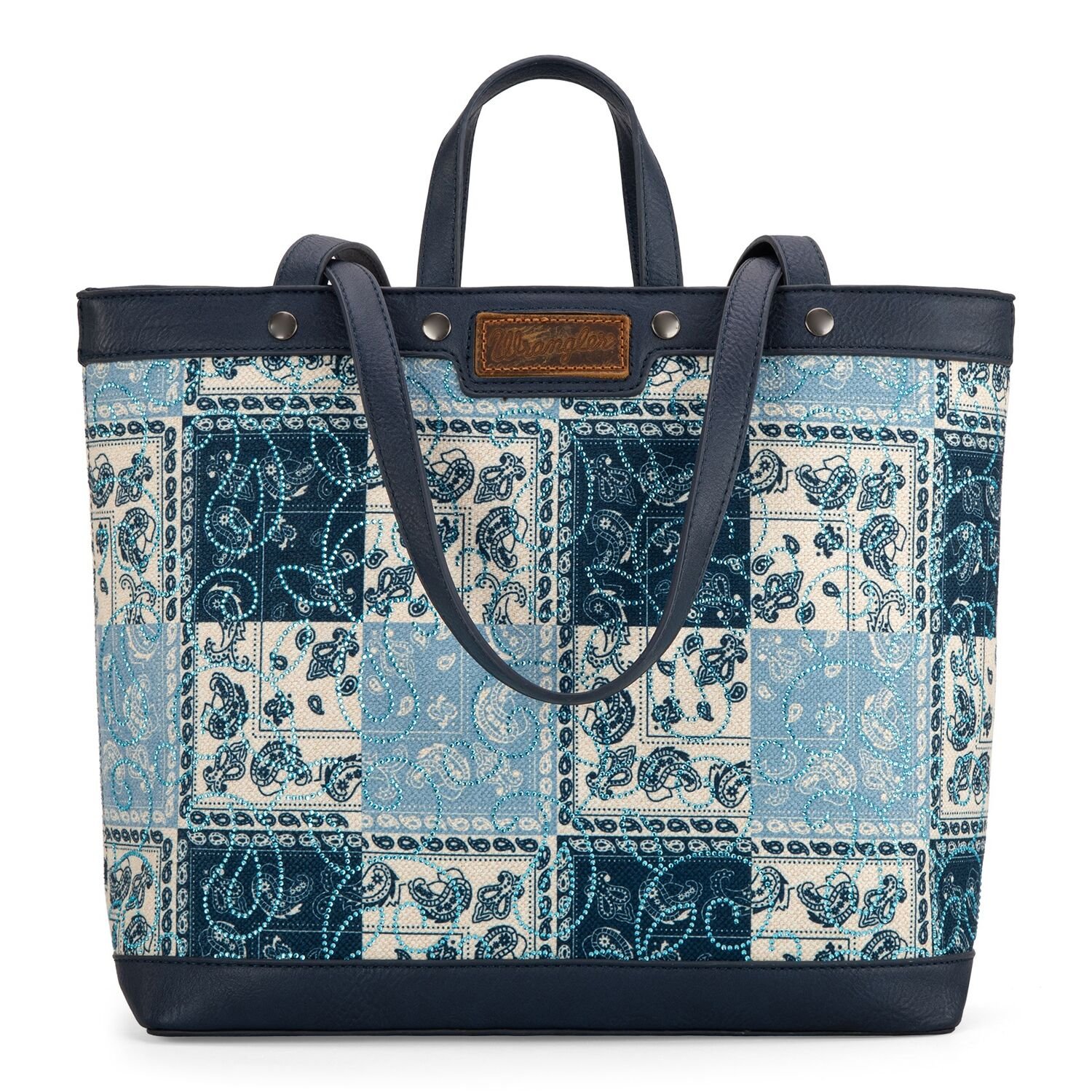 Wrangler Paisley Patchwork Tote