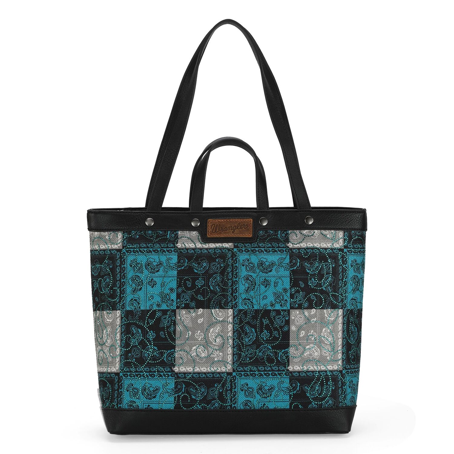 Wrangler Paisley Patchwork Tote