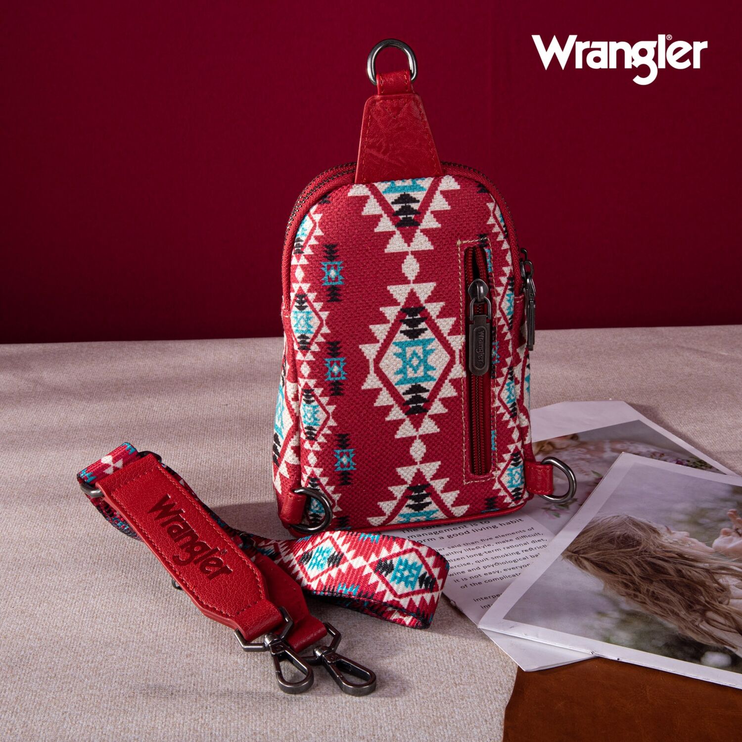 Wrangler Aztec Sling Bag
