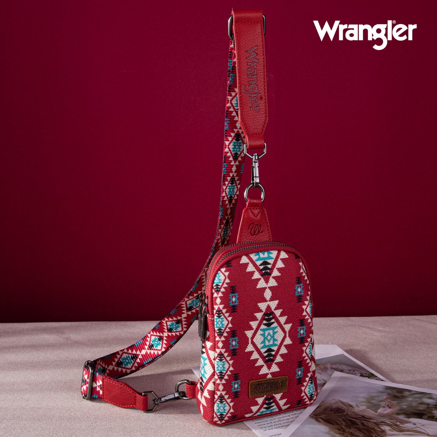 Wrangler Aztec Sling Bag