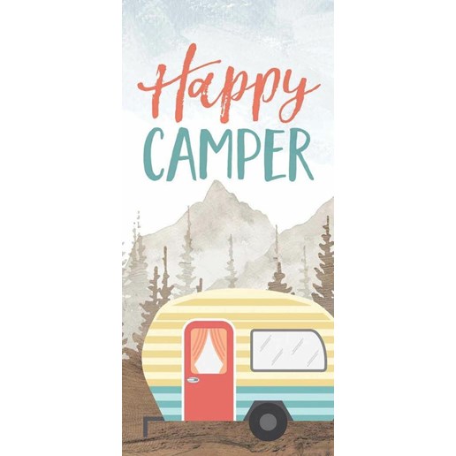 P. Graham Dunn Happy Camper Word Block