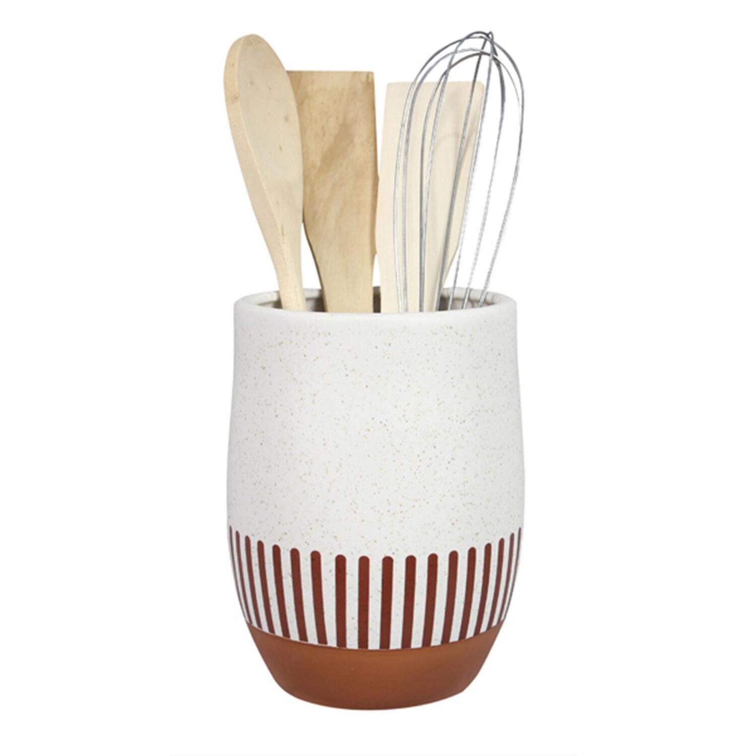 Young's Natural Home Stoneware and Terracotta Color Tool Holder