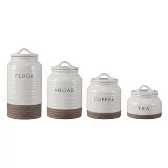 Young's Inc Canister Set, 4-Pk