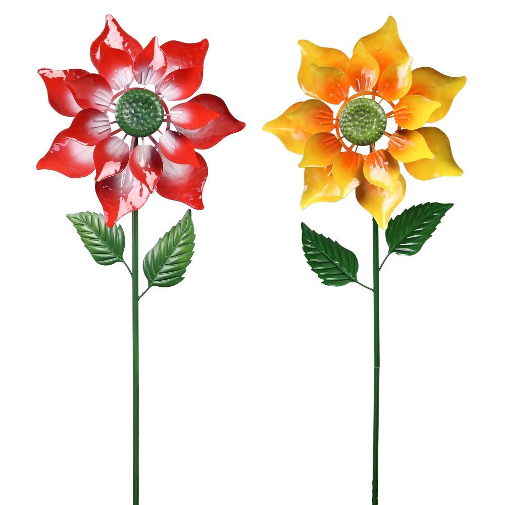 Young's Metal Flower Garden Stake Assortment