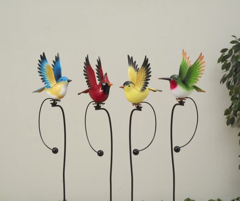 Gerson Bird Design Balancer Garden Stake, 42-In