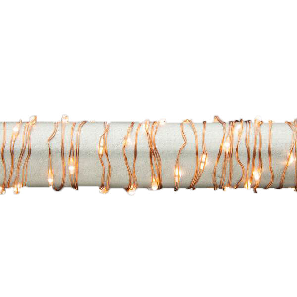 Gerson 5 ft Led Light String - Warm White, Copper Wire