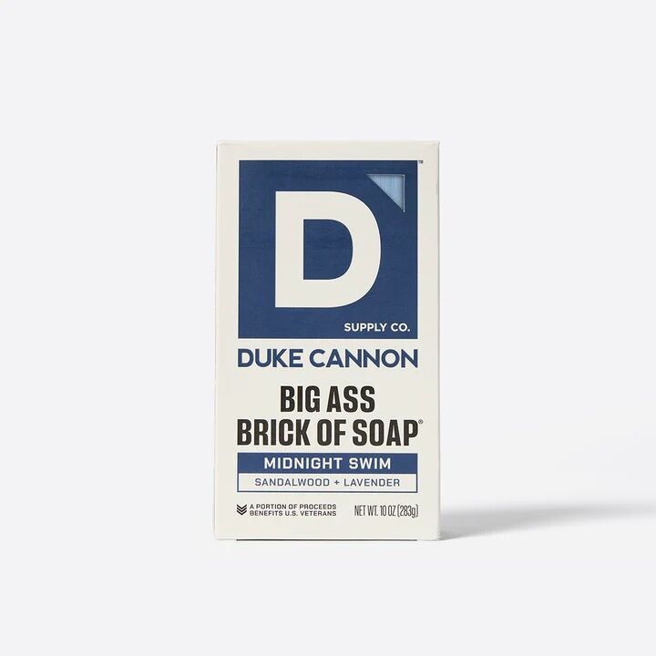 Duke Cannon Midnight Swim Scent Big Ass Brick Of Soap, 10-Oz