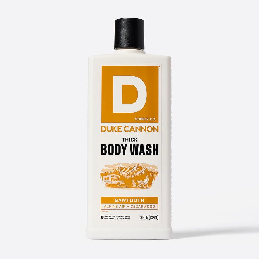 Duke Cannon Sawtooth Scent Thick Body Wash, 18-Oz