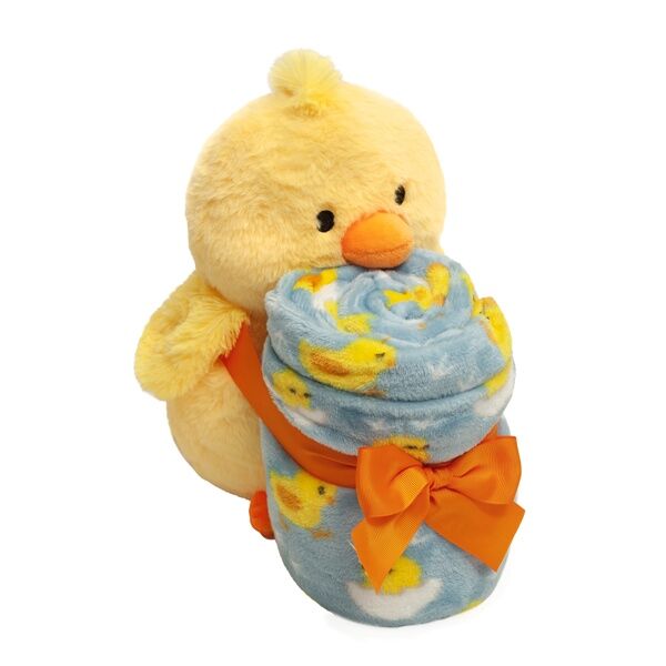 Sutton Home Fashions Plush Toy With Throw Assorted Styles