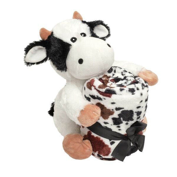 Sutton Home Fashions Plush Toy With Throw Assorted Styles