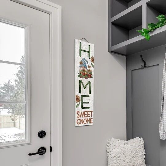 My Word! "Home Sweet Gnome" Stand Out Sign Tall