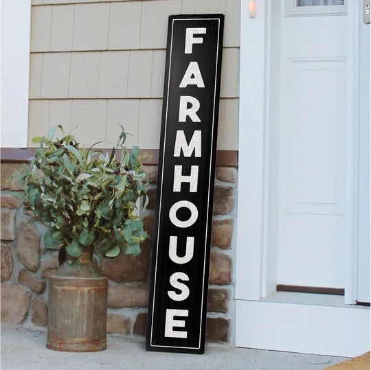My Word! "Farmhouse" Porch Board