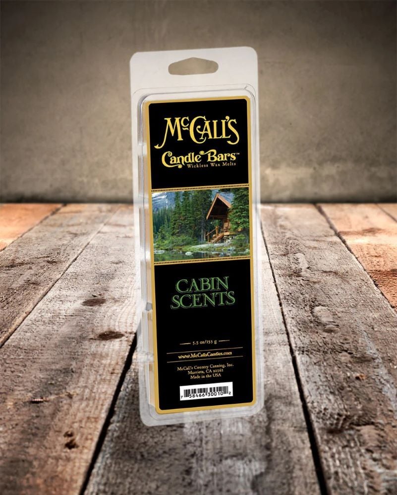McCall's Candles Cabin Scents Candle Bars, 5.5-Oz