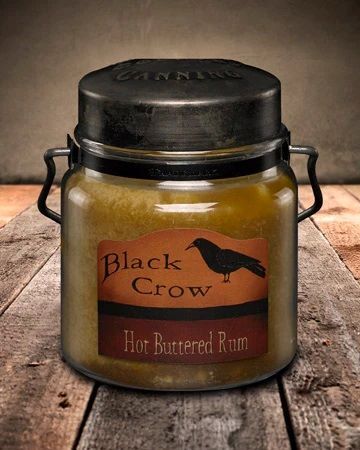 McCall's Candles Hot Buttered Rum Classic Jar Candle, 16-Oz