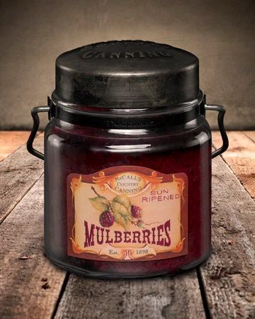 McCall's Candles Mulberry Classic Jar Candle, 16-Oz