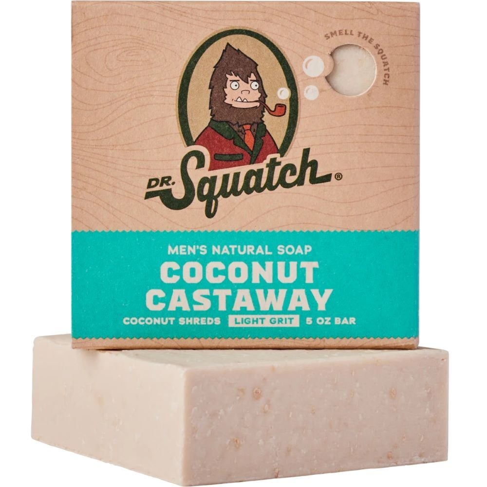 Dr. Squatch Coconut Castaway Soap Bar
