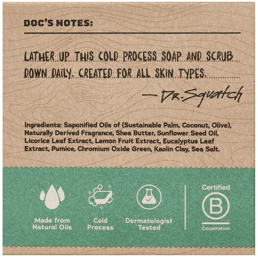 Dr. Squatch Rainforest Rapids Soap Bar