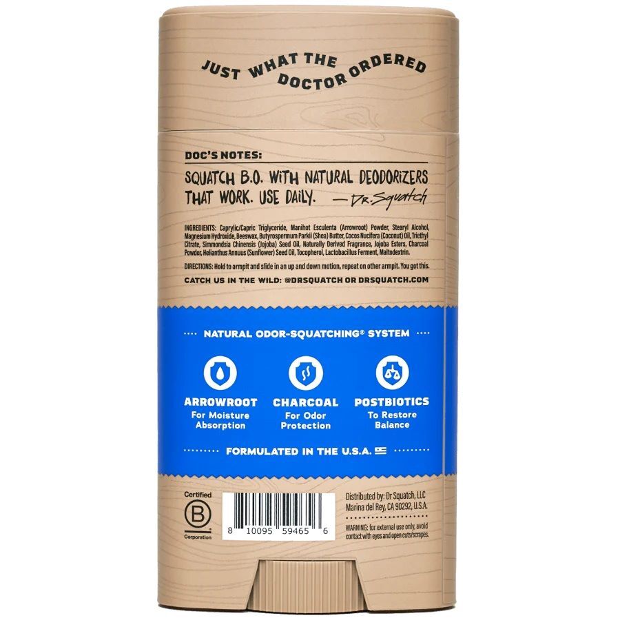 Dr. Squatch Fresh Falls Deodorant