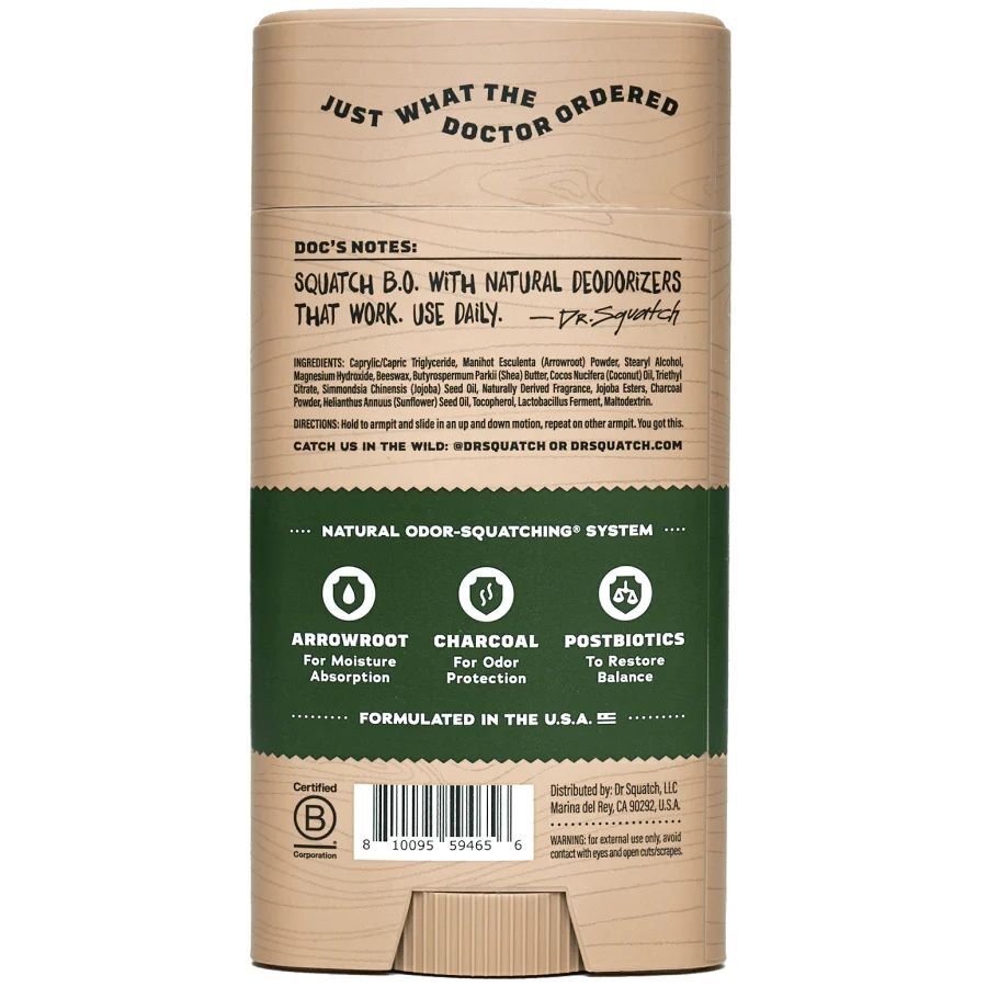 Dr. Squatch Pine Tar Deodorant