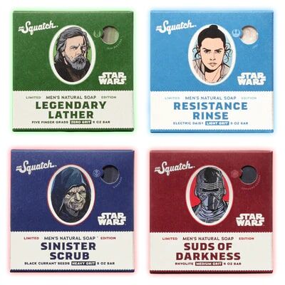 Dr. Squatch Star Wars Collection 2 Bar Soap