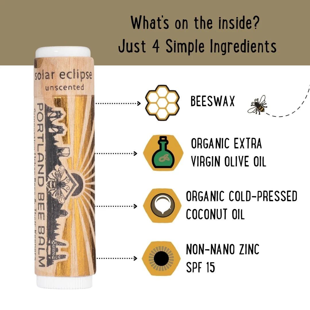 Portland Bee Balm Solar Eclipse Lip Balm