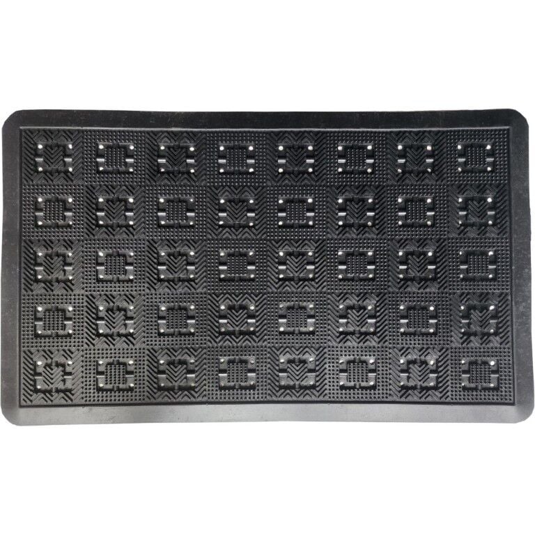 Direct Home Textiles Group Heavy Duty Rubber Doormat, 18 in. x 30 in.