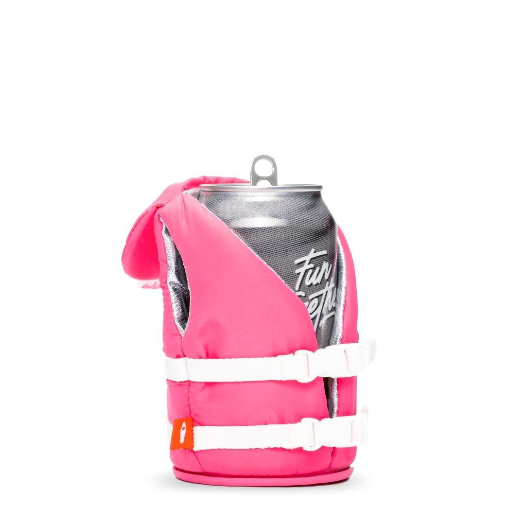 Puffin Drinkwear The Buoy Party Pink Drink Cooler