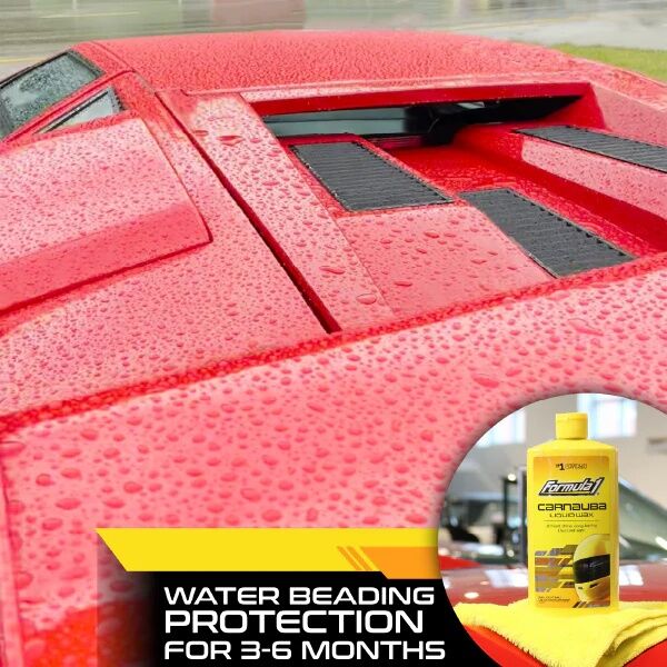 Formula1 Carnauba Liquid Car Wax, 16-Oz