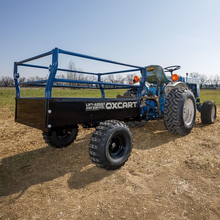 Territory 1750-Lb Mesh-Free ATV Lift-Assist & Swivel Utility Dump Trailer, 25-Cu Ft