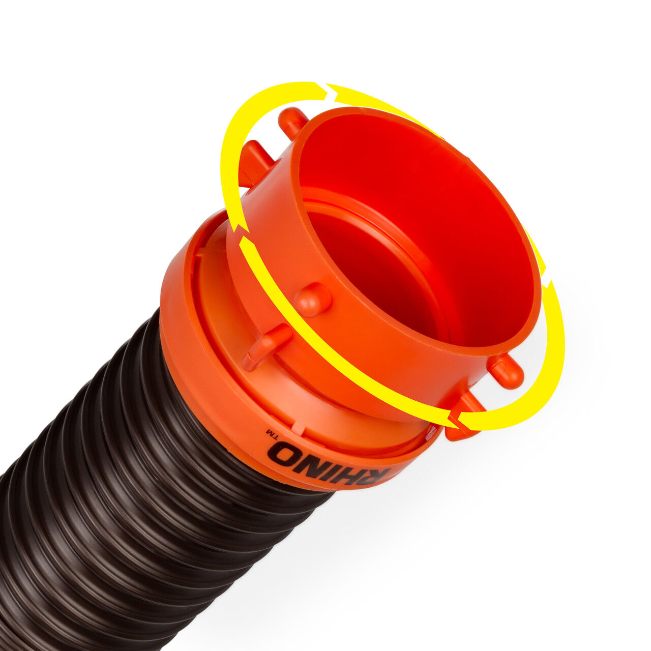 Camco Outdoors RhinoFLEX Sewer Hose Extension, 5-Ft