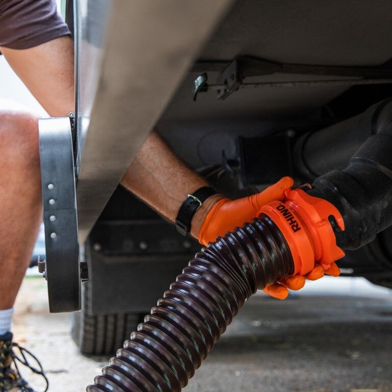 Camco Outdoors RhinoFLEX Sewer Hose Extension, 5-Ft