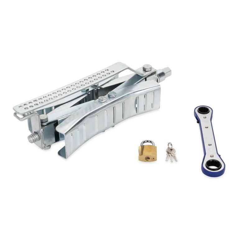 Camco Outdoors Eazlift Wheel Stop With Wrench And Lock