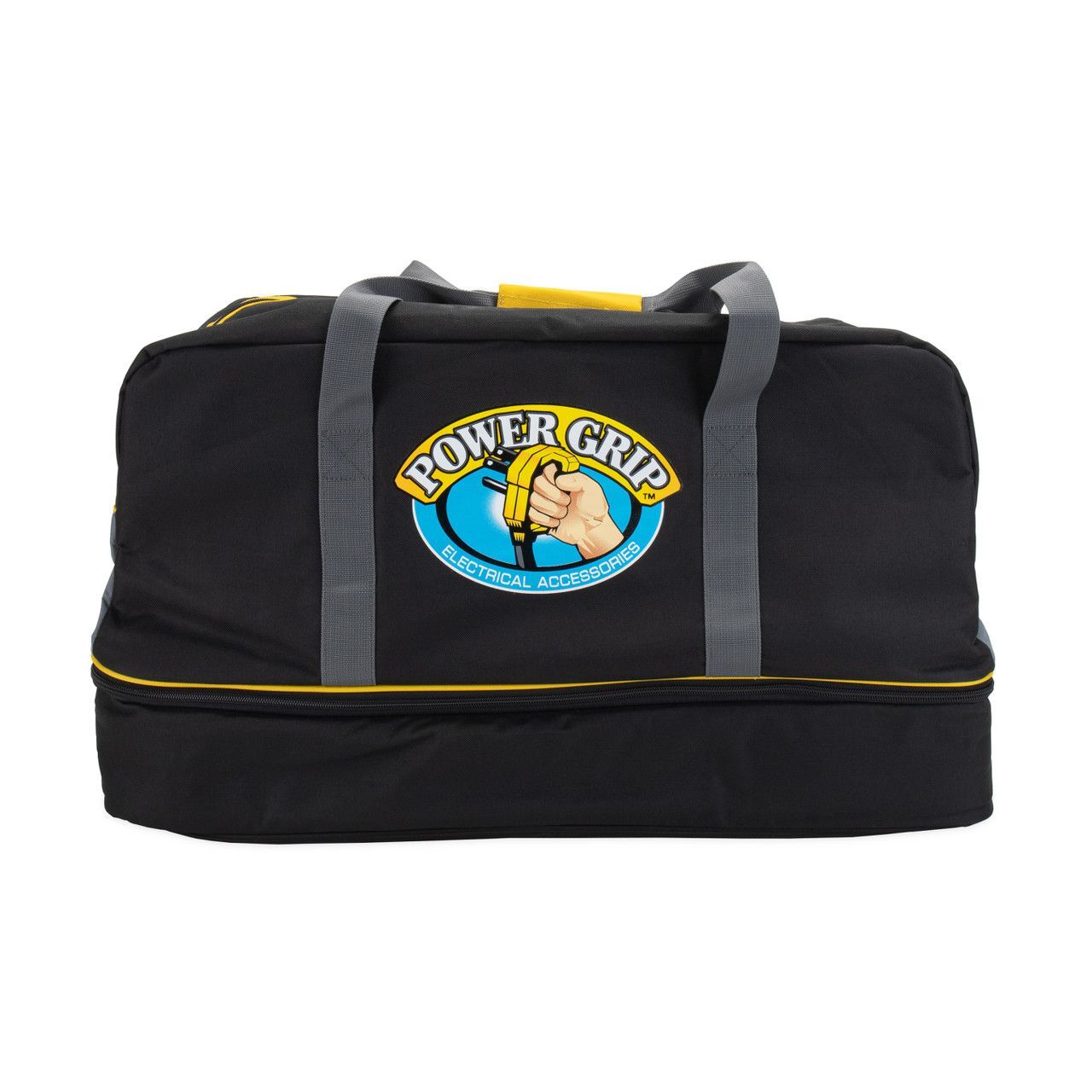 Camco Power Grip RV Electrical Cord Storage Bag with Adapter Storage Compartment