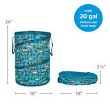 Camco Outdoors Campsite Pop-Up Utility Container, 18-In X 24-In