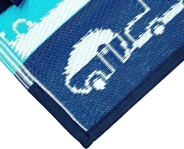 Camco Life is Better at The Campsite Reversible RV Pattern Handy Mat, 60-In x 78-In