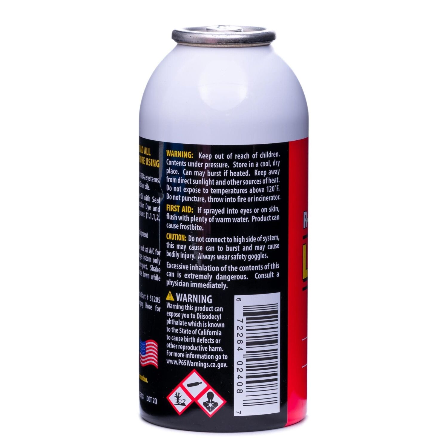 Supercool R134A Seal Leak Stop With RED Leak Detection Dye, 3-Oz