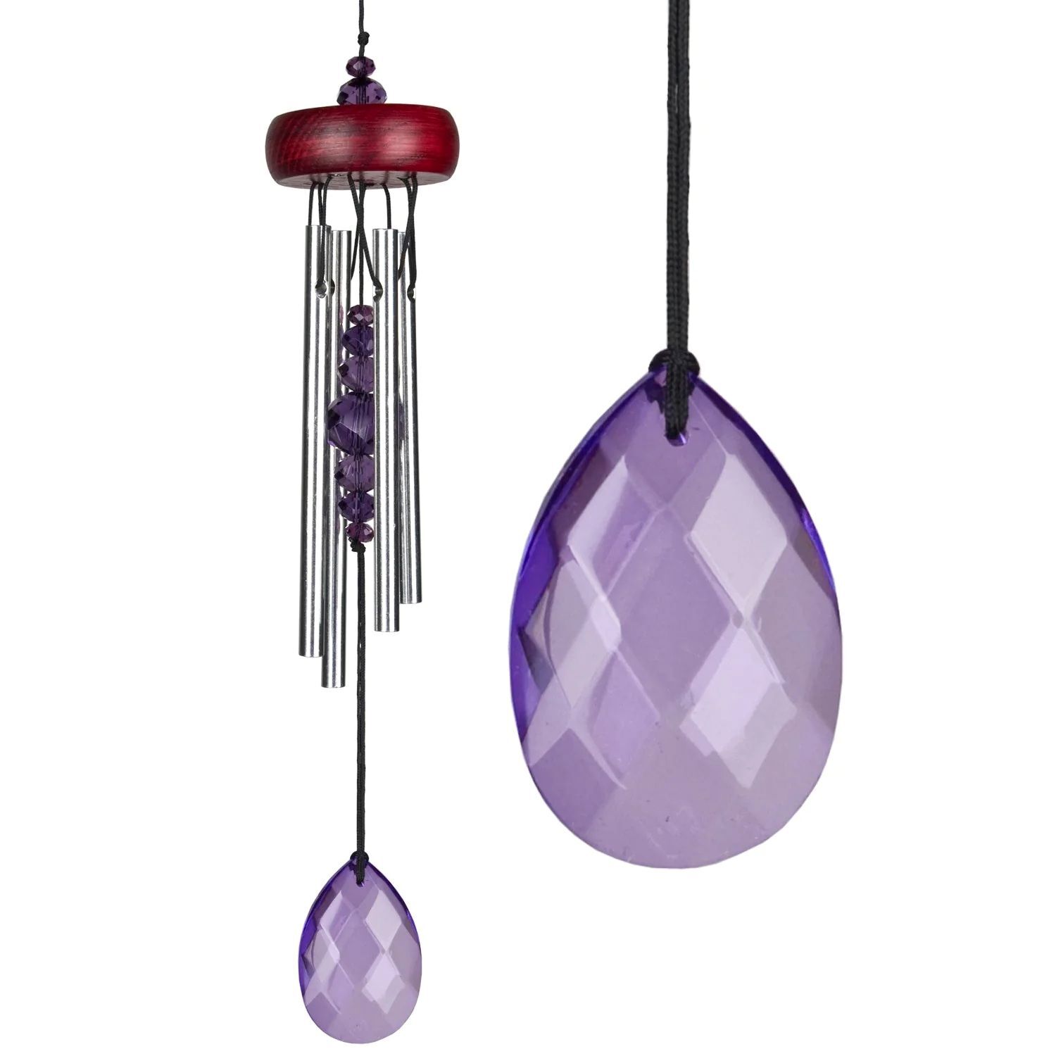 Woodstock Chimes Gem Drop Chime Violet